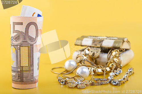 Image of Cash for Gold Jewelry Concept