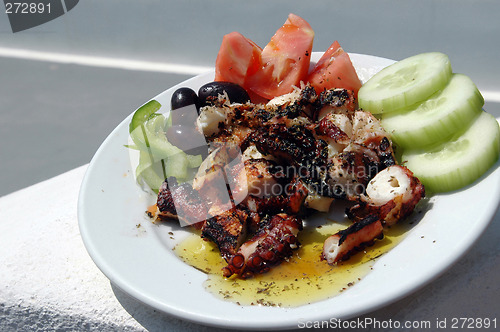 Image of grilled octopus