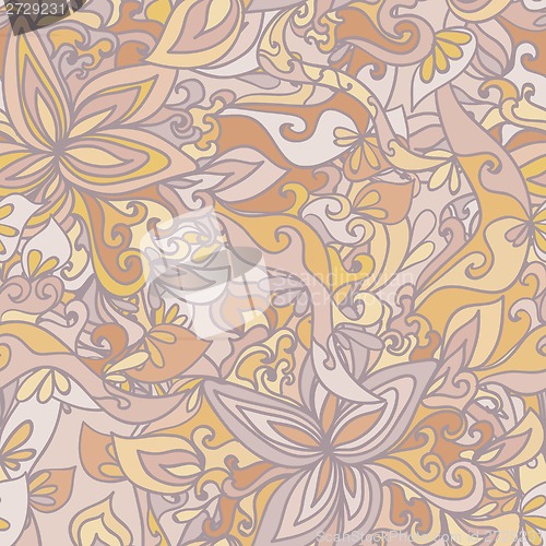 Image of Seamless abstract hand-drawn texture