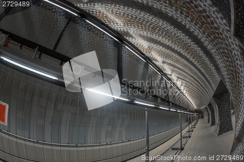 Image of Subway station in a big city