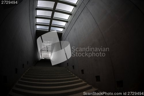 Image of Light through window at corridor