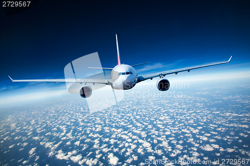 Image of Passenger Airliner in the sky