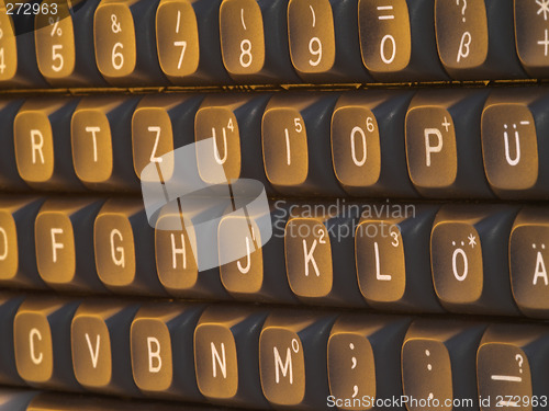 Image of computer keyboard