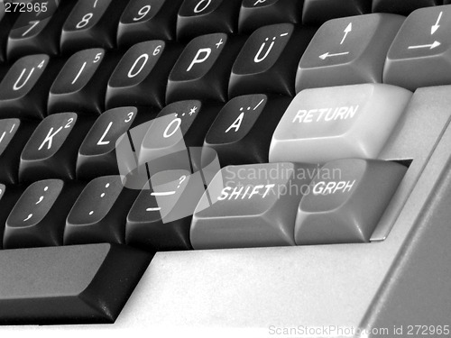 Image of computer keyboard