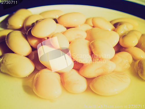 Image of Retro look Beans salad