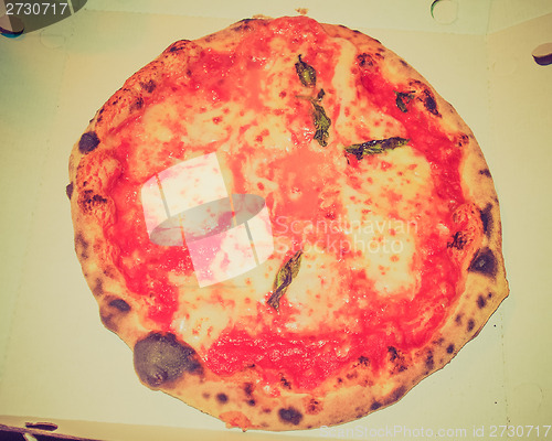 Image of Retro look Pizza Margherita