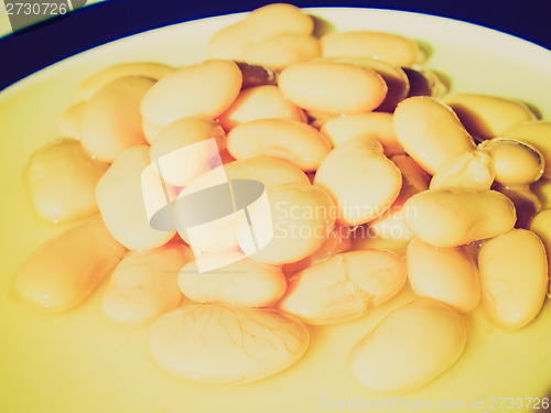 Image of Retro look Beans salad