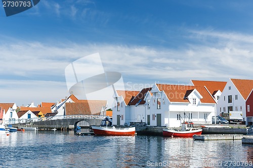 Image of Skudeneshavn village in Norway