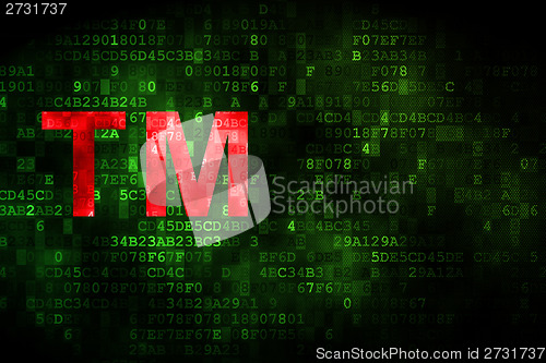 Image of Law concept: Trademark on digital background