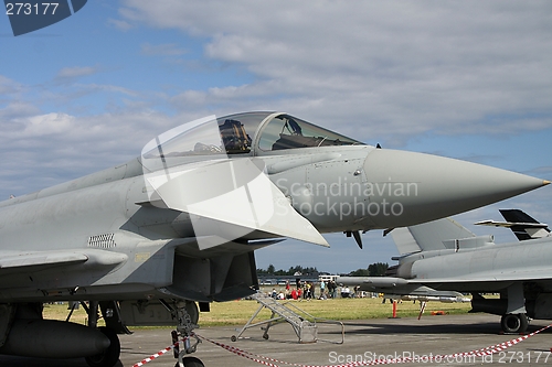 Image of Cockpit view of Eurofighter