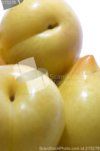 Image of yellow sungold plums