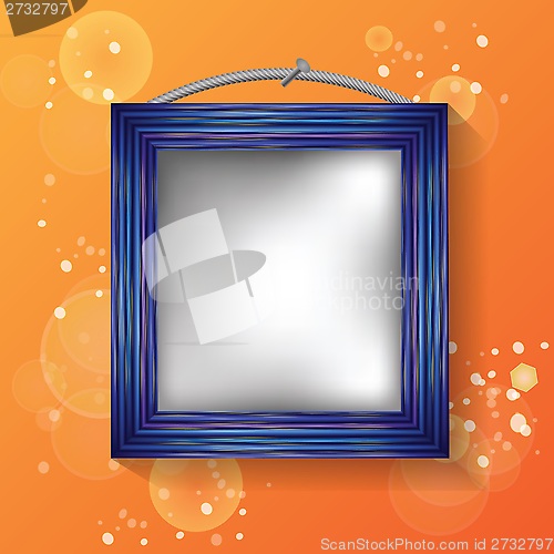 Image of blue frame