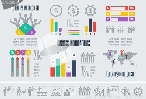Image of Business Infographic Template.