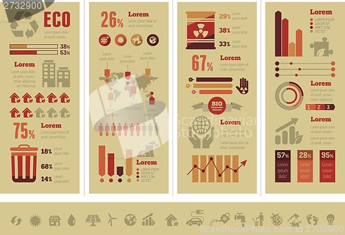 Image of Ecology Infographic Template.