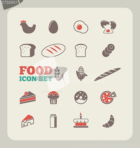 Image of Food Infographic Template.