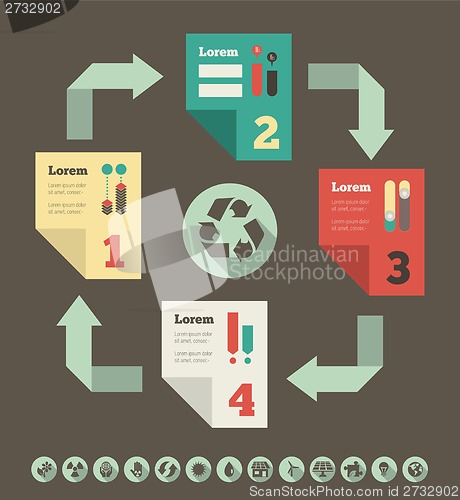 Image of Ecology Infographic Template.