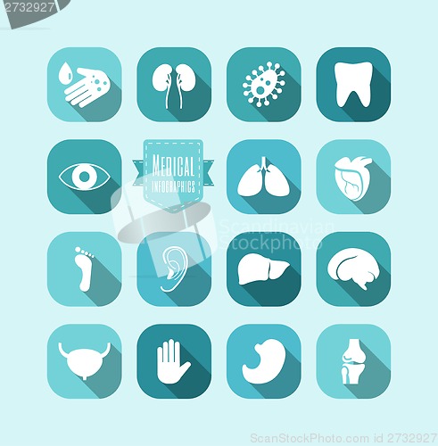 Image of Medical Infographic Template.