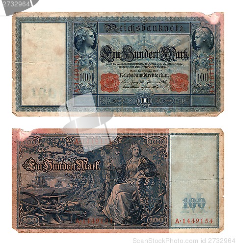 Image of Reichsbanknote, one hundred marks