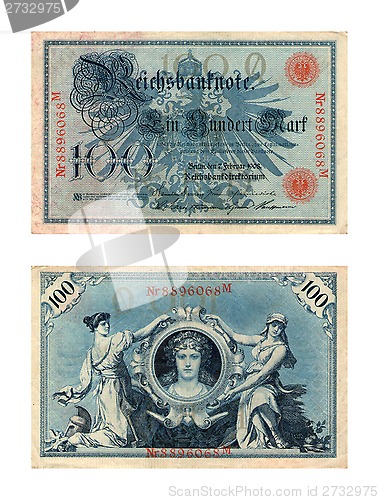 Image of Reichsbanknote, one hundred marks