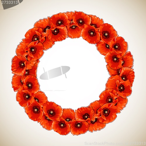 Image of Wreath of Poppies