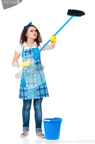 Image of Young housewife