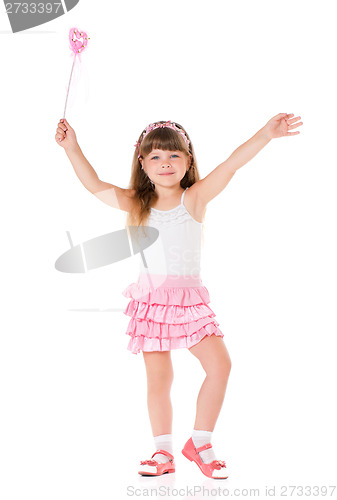 Image of Girl with magic wand