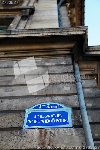 Image of Place Vendome in Paris