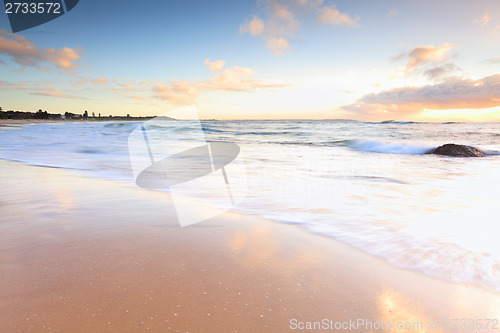Image of Beautiful morning at Australian beach