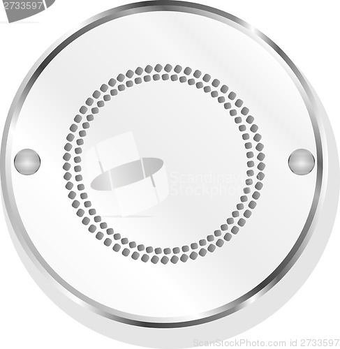 Image of glossy web buttons with abstract circles