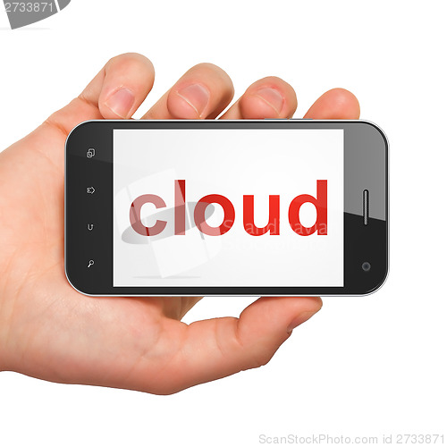 Image of Cloud on smartphone