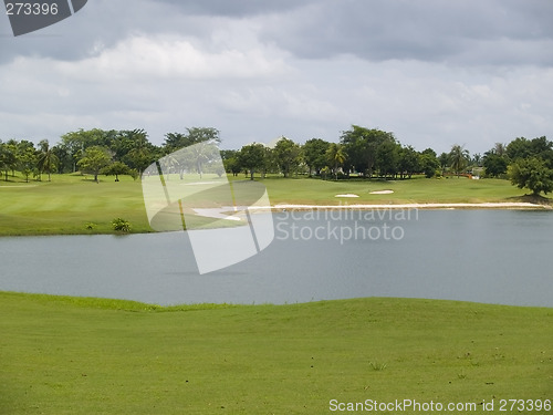 Image of Water at a golf-course