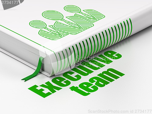 Image of Finance concept: book Business People, Executive Team