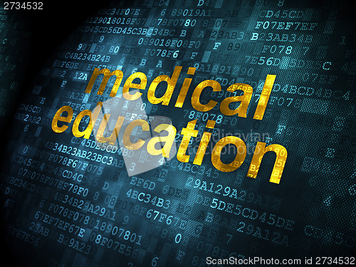 Image of Medical Education on digital background
