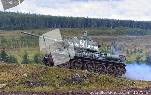 Image of T 34 tank