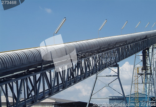 Image of Enclosed conveyor belt