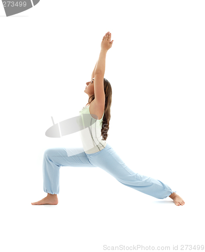Image of virabhadrasana warrior pose #2