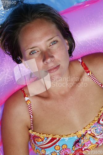 Image of Pretty Pool Girl