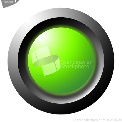 Image of Green Light Web Button