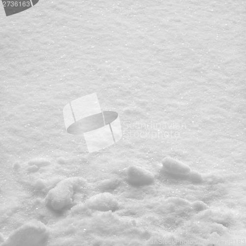 Image of snow background texture