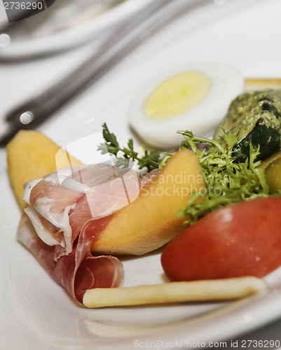 Image of Prosciutto With Melon