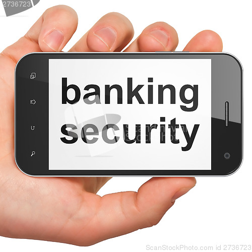 Image of Banking Security on smartphone