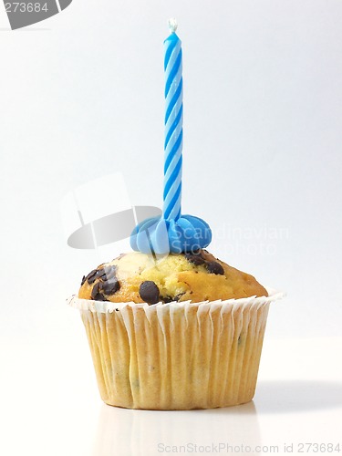 Image of Happy Birthday(Blue Candle)