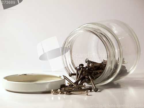 Image of Jar of Nails
