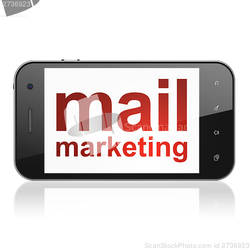 Image of Mail Marketing on smartphone