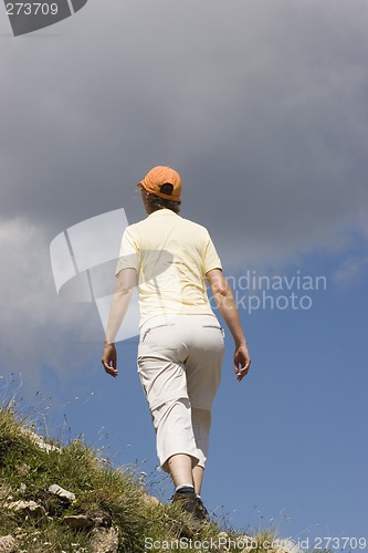 Image of Hiking into the sky