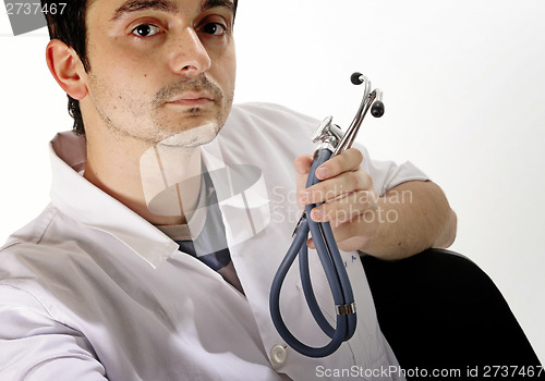 Image of Doctor with stethoscope