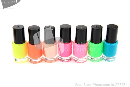Image of color nail polish