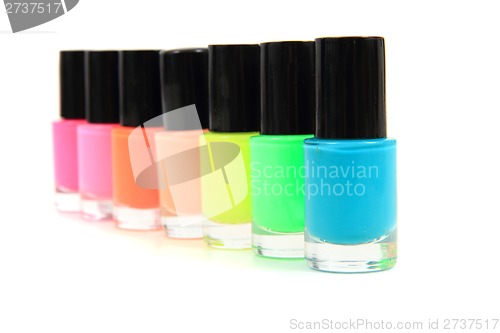 Image of color nail polish