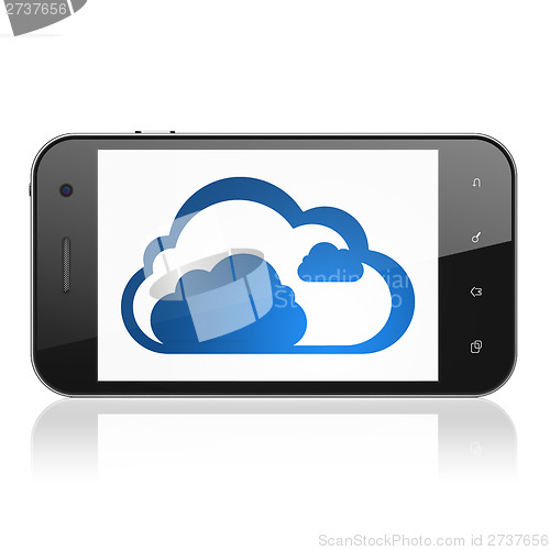 Image of Cloud on smartphone