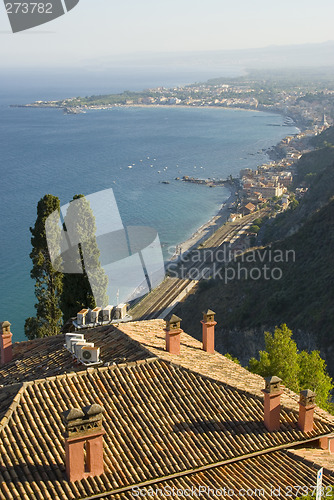 Image of bay of taormina sicily